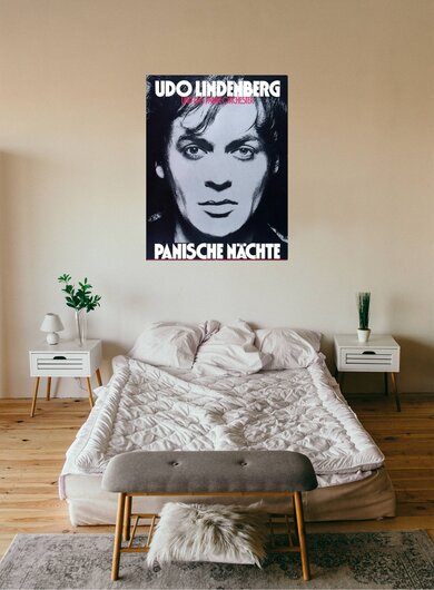 Udo Lindenberg - Panische Nächte,  1977 - Konzertplakat