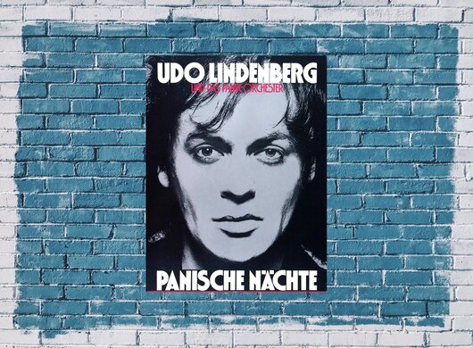 Udo Lindenberg - Panische Nächte,  1977 - Konzertplakat