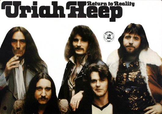 Uriah Heep - Return To Reality,  1975 - Konzertplakat