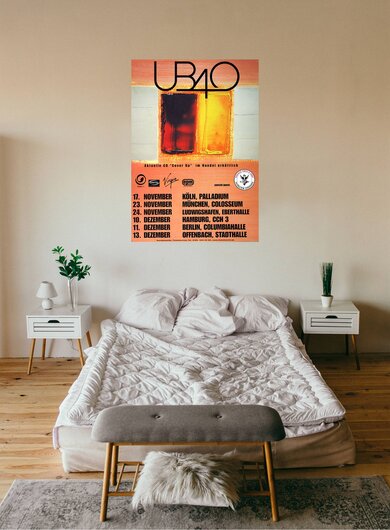 UB 40 - Cover Up, Tour 2001 - Konzertplakat
