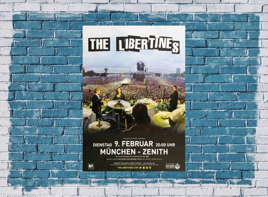 The Libertines - The Matter , München 2016 - Konzertplakat
