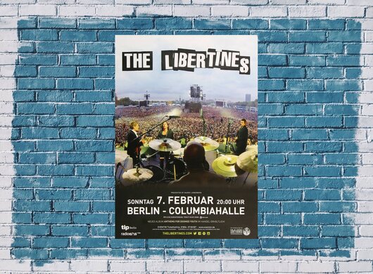 The Libertines - The Matter , Berlin 2016 - Konzertplakat