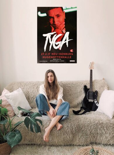 Tyga - Dynasty, Neu-Isenburg & Frankfurt 2017 - Konzertplakat
