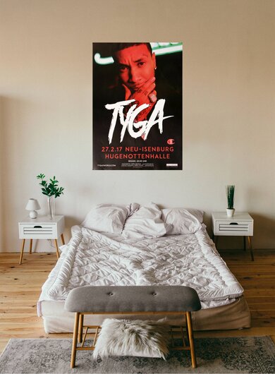 Tyga - Dynasty, Neu-Isenburg & Frankfurt 2017 - Konzertplakat