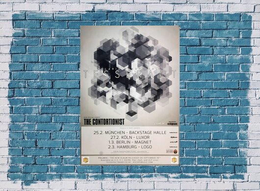Tesseract - Polaris, Tour 2016 - Konzertplakat
