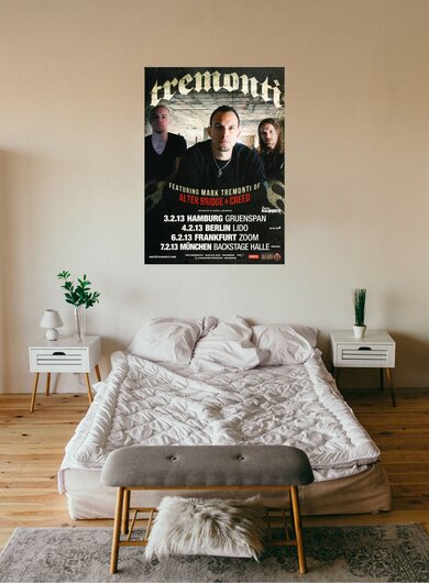 Tremonti - Mark Of Creed, Tour 2013 - Konzertplakat