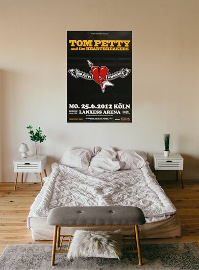Tom Petty & the Heartbreakers - Heartbreaker , Köln 2012 - Konzertplakat