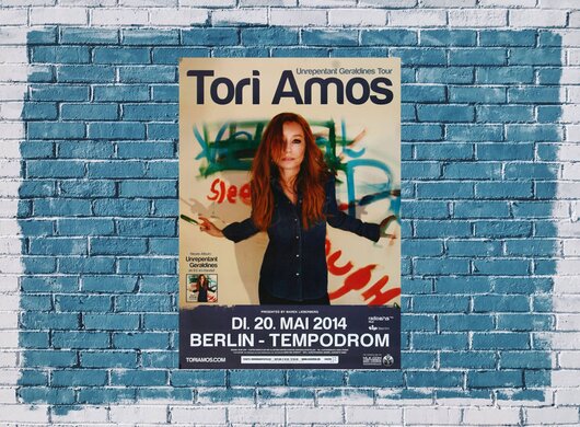 Tori Amos - Wild Way , Berlin 2014 - Konzertplakat