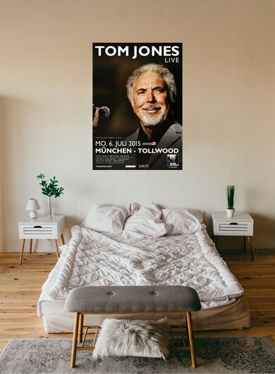 Tom Jones - The Room , München 2015 - Konzertplakat
