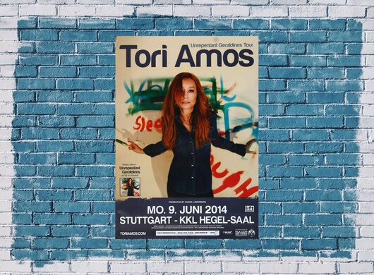 Tori Amos - Wild Way , Stuttgart 2014 - Konzertplakat