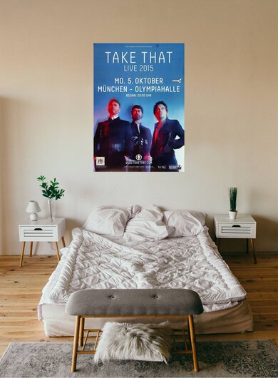 Take That - Live , München 2015 - Konzertplakat