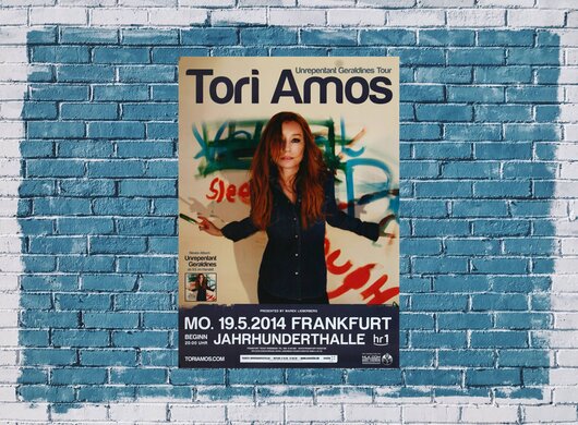 Tori Amos - Wild Way , Frankfurt 2014 - Konzertplakat