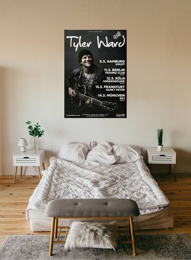 Tyler Ward - Keeping Secrets, Tour 2012 - Konzertplakat