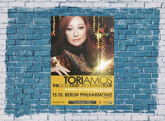 Tori Amos - Gold Dust , Berlin 2012 - Konzertplakat