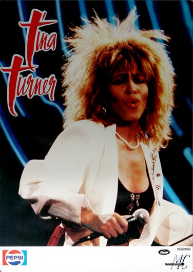Ike & Tina Turner - Simply the Best,  1991 - Konzertplakat