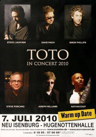 Toto, Warm Up Date, Neu-Isenburg, 2010,