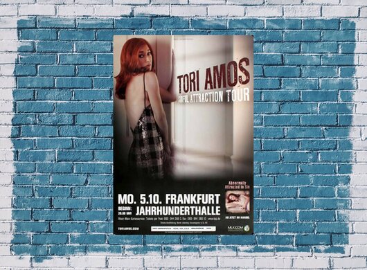 Tori Amos - Soulful Attraction, Frankfurt 2009 - Konzertplakat