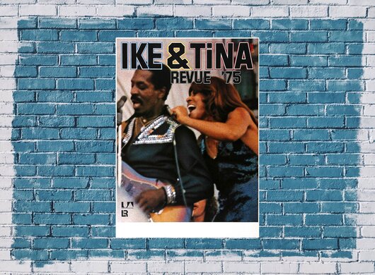 Ike & Tina Turner - Nice And Rough,  1975 - Konzertplakat