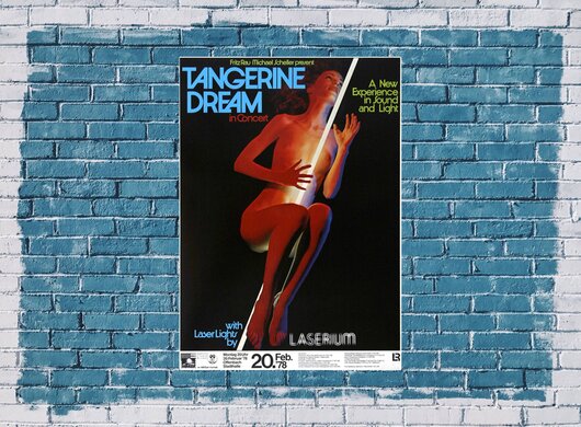 Tangerine Dream - Cyclone, Frankfurt 1978 - Konzertplakat