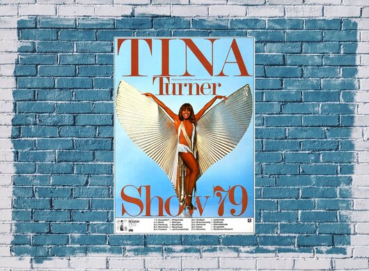 Tina Turner - Love Explosion, Tour 1979 - Konzertplakat