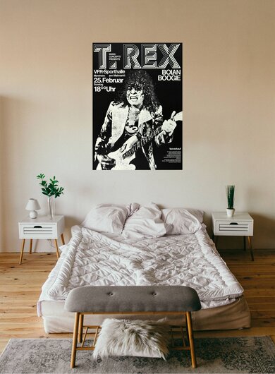 T.Rex - Bolan Boogie, Mannheim 1973 - Konzertplakat
