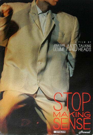 Talking Heads - Stop Making Sense,  1982 - Konzertplakat