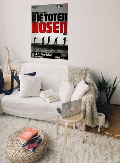 Die Toten Hosen - LIVE , Frankfurt 2002 - Konzertplakat