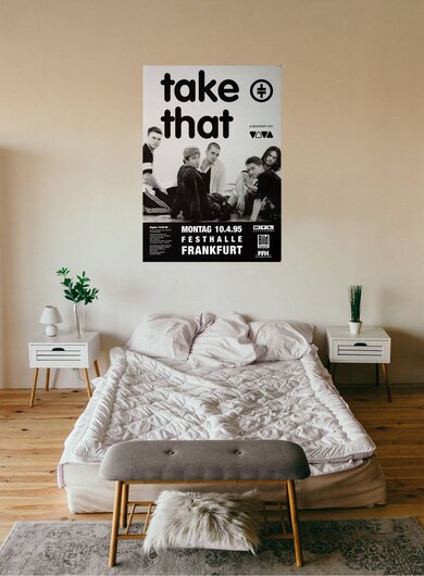 Take That - Nobody Else, Frankfurt 1995 - Konzertplakat