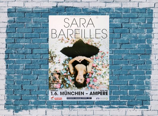 Sara Bareilles - Little Voice, München 2008 - Konzertplakat