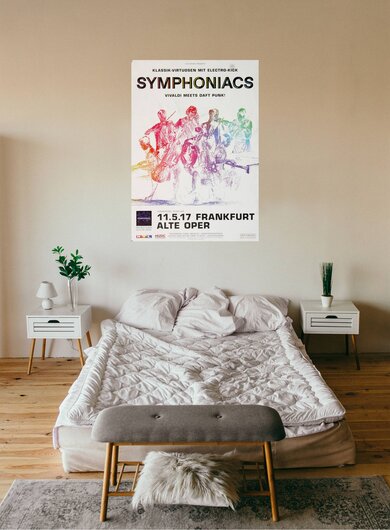 Symphoniacs - Vivaldi Daft Punk , Frankfurt 2017 - Konzertplakat