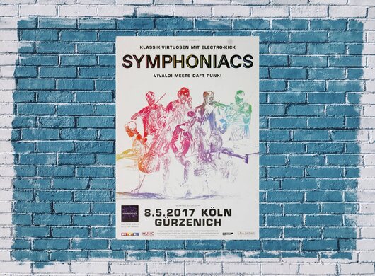 Symphoniacs - Vivaldi Daft Punk , Köln 2017 - Konzertplakat
