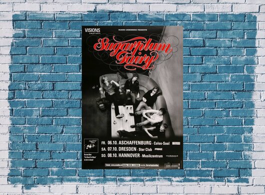 Sugarplum Fairy - First Round, Tour 2006 - Konzertplakat