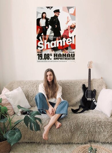 Shantal - Viva Diaspora, Hanau 2016 - Konzertplakat