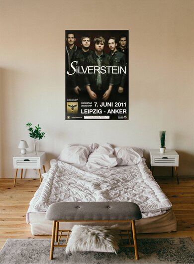 Silverstein - I Am Alive, Leipzig 2011 - Konzertplakat