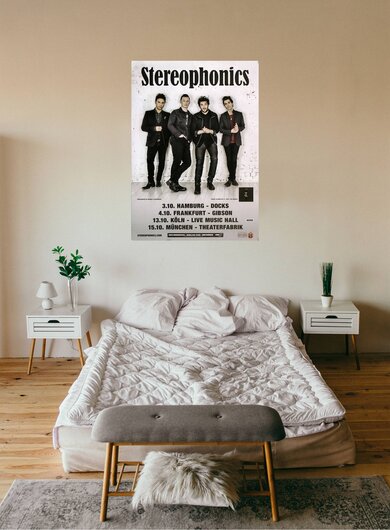 Stereophonics - Cest La Vie, Tour 2015 - Konzertplakat