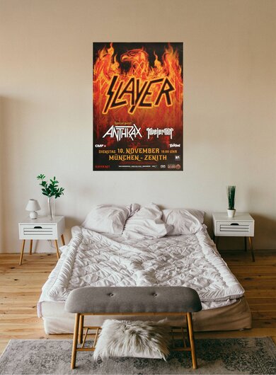 Slayer - Repentless , München 2015 - Konzertplakat