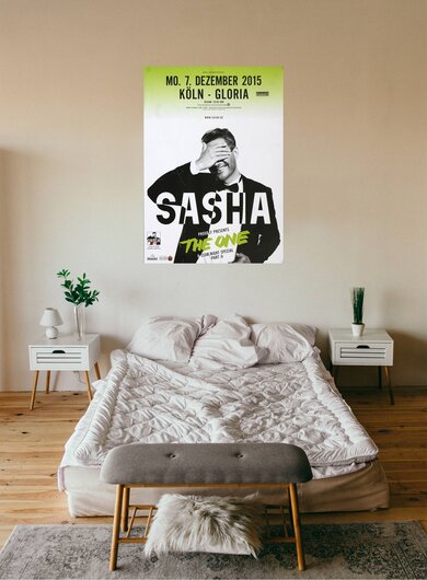 Sasha - The One , Köln 2015 - Konzertplakat