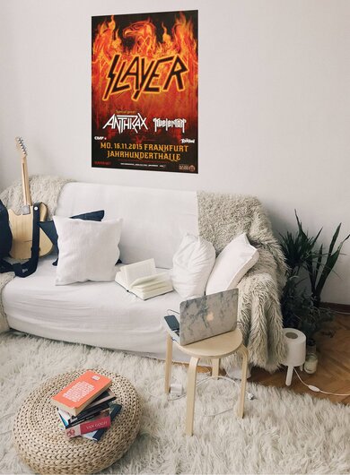 Slayer - Repentless , Frankfurt 2015 - Konzertplakat
