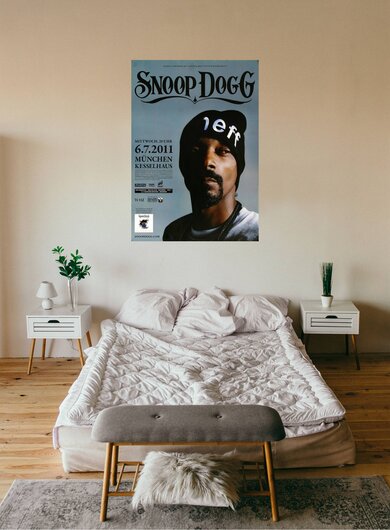 Snoop Dogg - The Big Bang, München 2011 - Konzertplakat