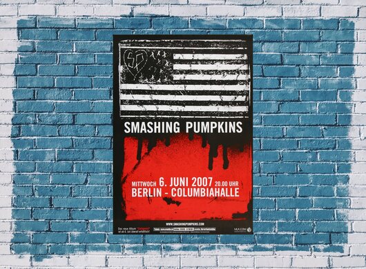 Smashing Pumpkins, The - Zeitgeist , Berlin 2007 - Konzertplakat