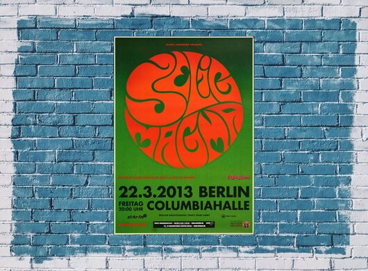 Selig - Magma , Berlin 2013 - Konzertplakat