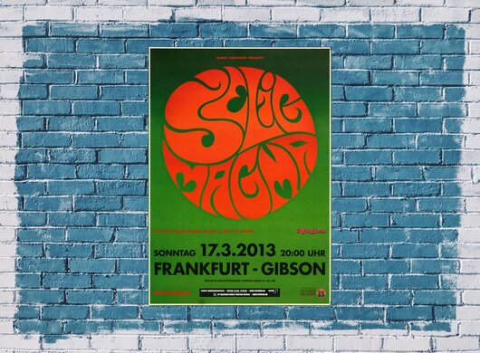 Selig - Magma , Frankfurt 2013 - Konzertplakat
