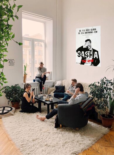 Sasha - The One DOR , Köln 2015 - Konzertplakat
