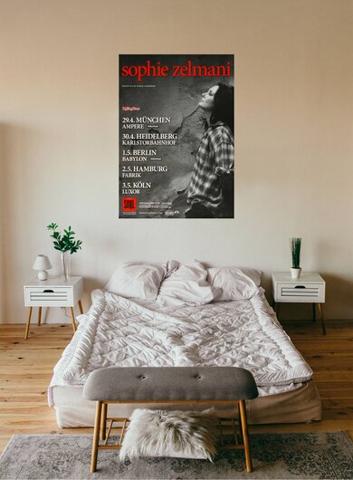 Sophie Zelmani - Time To Kill, Tour 2012 - Konzertplakat