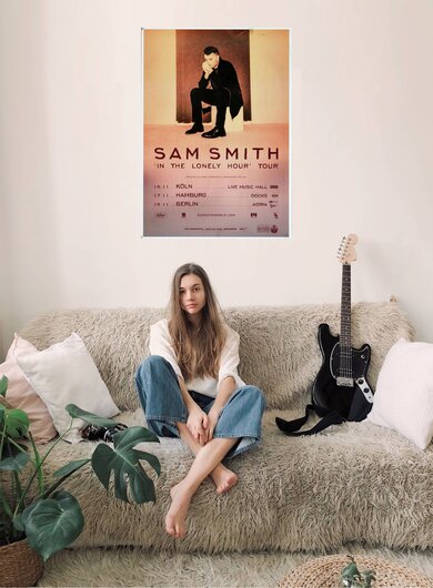 Sam Smith - Lay Me Down, Tour 2014 - Konzertplakat