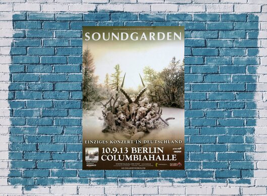 Chris Cornell ( Soundgarten ) - Halfway There, Tour 2013 - Konzertplakat