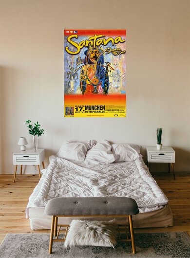 Santana - Shaman , München 2003 - Konzertplakat