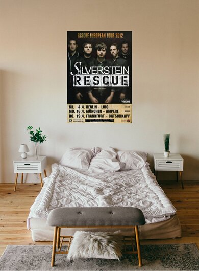 Silverstein - Rescue, Tour 2012 - Konzertplakat
