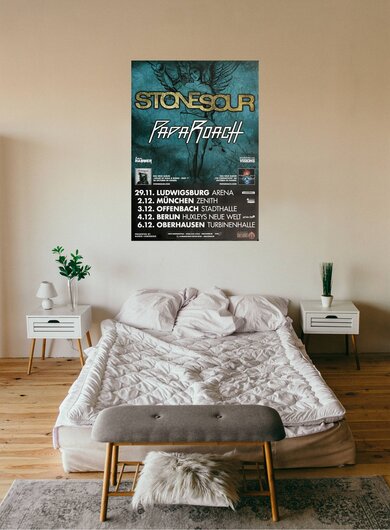 Stone Sour - House Of Gold, Tour 2012 - Konzertplakat