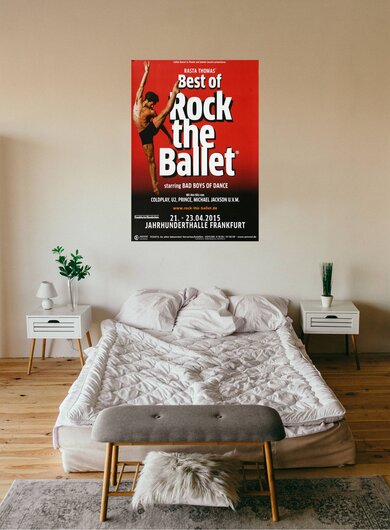 Rock The Ballet - Bad Boys Of Dance, Frankfurt 2015 - Konzertplakat